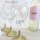 DIY Gold Dipped Wine Glasses